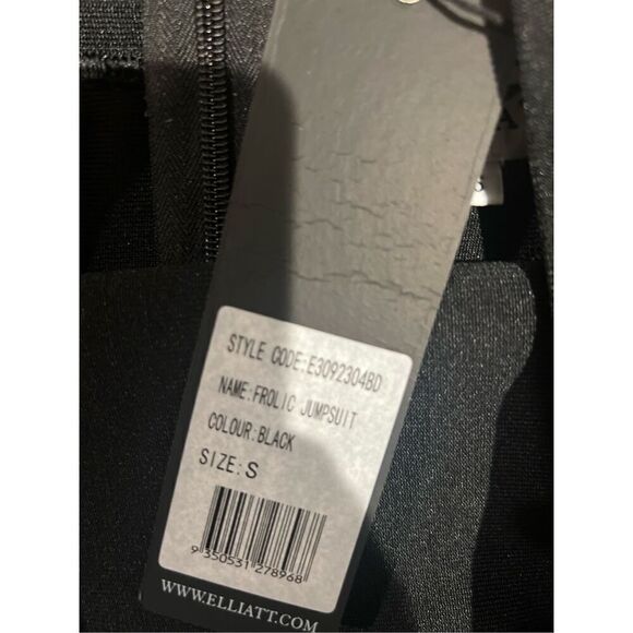 ELLIATT Frolic Sleeveless Bodice cut-out Jumpsuit size S NWT$220 - Picture 7 of 7